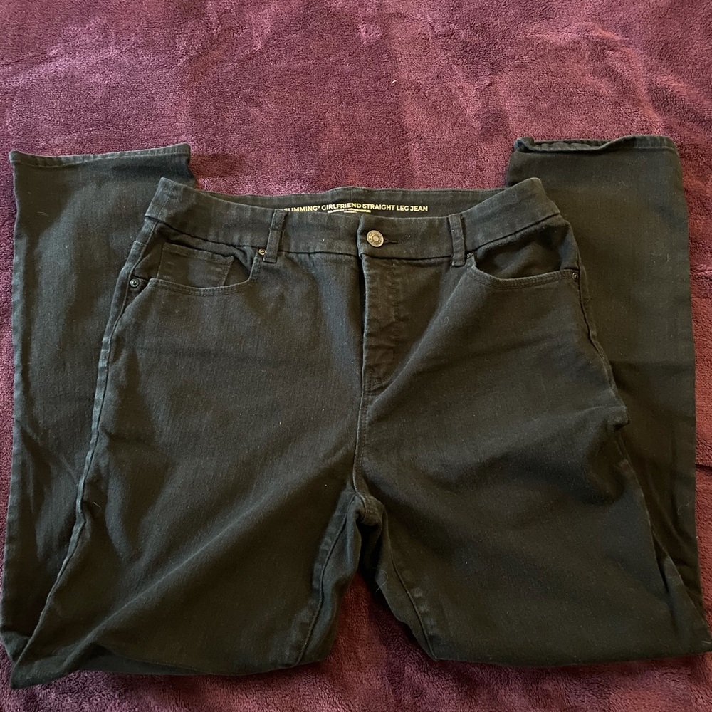 Black Chico’s Girlfriend Jeans